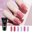 JOUS Nude Acrylic Gel for Easy Nail Extension & Strengthening Salon Quality Soak Off Gel Polish for DIY or Professional Manicure