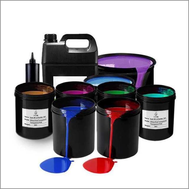 1kg JOUS HEMA Free & Low Odor Solid Color Gel Skin-Friendly Formula with Intense Color for Sensitive Clients & DIY Nail Art