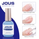 JOUS Extra Thin Strengthening Gel for Soft Brittle & Thin Nails Repair with Anti-Breakage Formula Adds Durability & Thickness