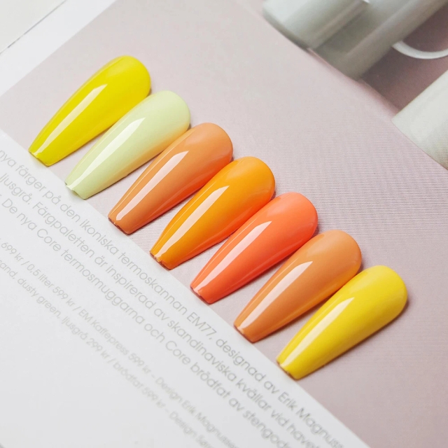 JOUS High Coverage Solid Color Gel Polish with Vivid Opaque Finish, Easy Brush Application & Long Lasting Wear for Salon & DIY