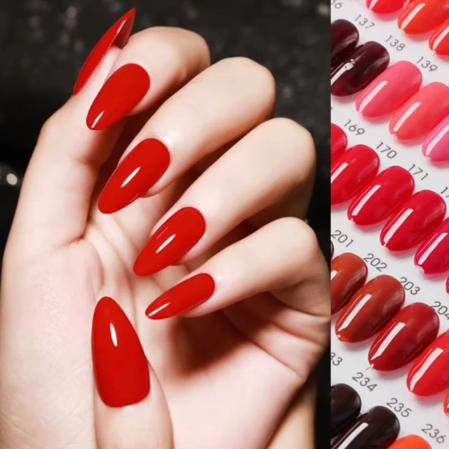 JOUS Easy Apply & Remove Solid Gel Polish Beginner Friendly Nail Kit Essential with Smooth Flow &No-Lump Formula Nail Art Design