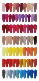 JOUS OEM/ODM High Quality Custom Logo for Classic Color Nail Gel Polish New Fashion Color Gel Polish Nail Art for Nail Manicure