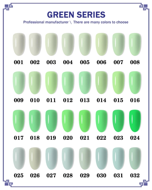 High Pigmentation Solid Color Gel Polish for Nail Art One-Coat Full Coverage Vivid Color Nail Gel with High Gloss Salon Supply