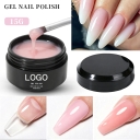 Free Sample Builder Gel in a Bottle OEM/ODM Nail Extension Gel Custom Colors UV LED Hard Soak Off Gel Polish for Nail Art
