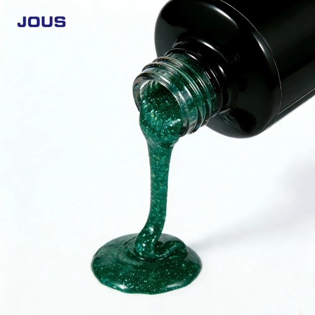 JOUS Vibrant Glitter Gel Polish with Visible Sparkling Starry Sky Effect for Nails Soak Off Dazzling Shine Salon & DIY Nail Art