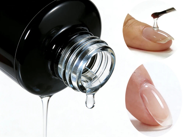 JOUS Ultra Flexible Elasticity Water Based Base Gel for Soft Nails with Long Lasting Durability & High Resilience Nail Extension