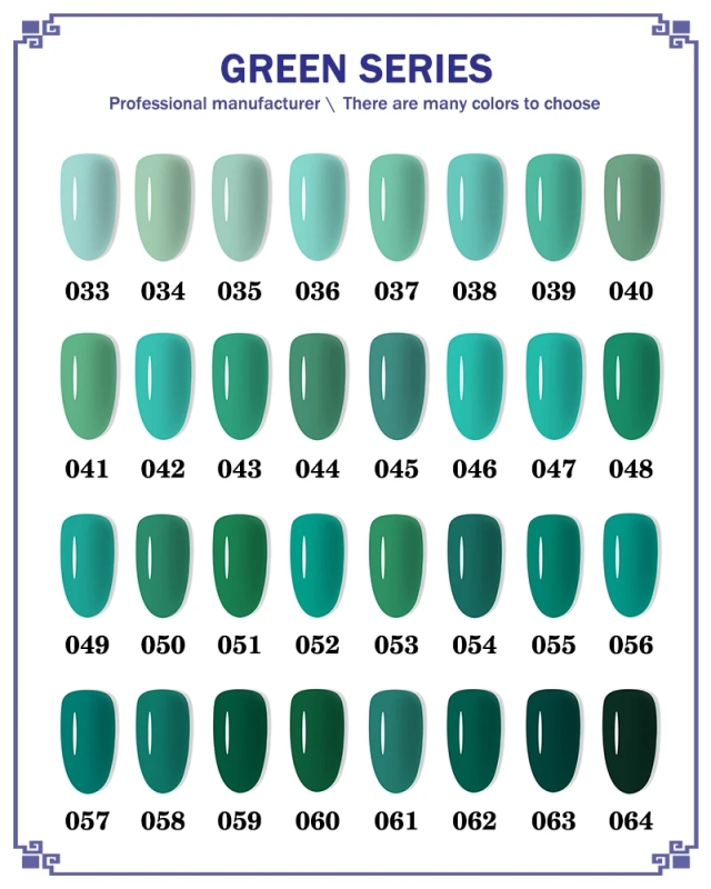 High Pigmentation Solid Color Gel Polish for Nail Art One-Coat Full Coverage Vivid Color Nail Gel with High Gloss Salon Supply