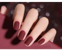 JOUS Matte Top Coat for Nail Polish Fast Drying No-Wipe Gel with Frosted Magic Powder Effect Wear-Resistant & Anti-Stain