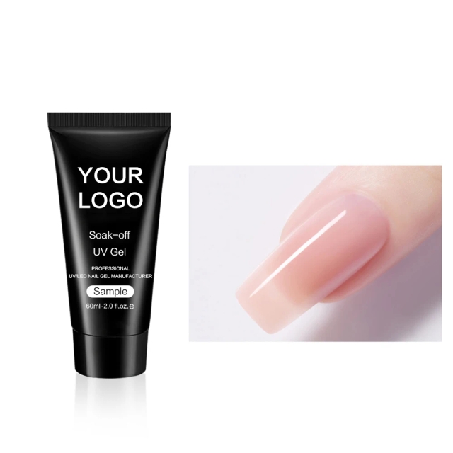 JOUS 5s Quick Dry Painless High Hardness Gel for Nail Extension &Construction with No Shrinkage Good Leveling All in One UV Gel