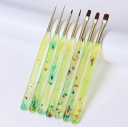 JOUS Hot Sale Nail Art Brush Tools Private Label Wholesale Salon Grade for Precise Line Drawing Detailing Gradient & Filling
