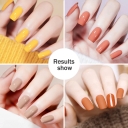 JOUS High Coverage Solid Color Gel Polish with Vivid Opaque Finish, Easy Brush Application & Long Lasting Wear for Salon & DIY