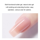 JOUS 5s Quick Dry High Clear UV Gel for Nail Extension & Construction with Zero Pain No Shrinkage High Hardness & Good Leveling