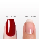 JOUs No Wipe Glass-Like Top Coat Gel Upgraded Formula for High Gloss Mirror Finish & Enhanced Hardness Anti-Scratch &Stain Proof