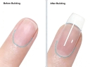JOUS Painless UV Gel Builder for Nail Extension with High Transparency Slow Flow No Heat Soak Off Wear Resistant Hard Gel