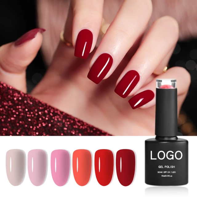 15ml Low Moq High Quality Long Lasting Nail Polish Color UV Soak off Gel