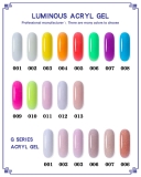 JOUS OEM Wholesale Glow Neon Gel Polish for Nails Transforms in Darkness with Bright Luminous Shine Salon & DIY Nail Art Design