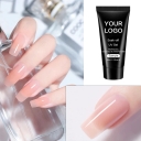 JOUS Painless UV Gel Builder for Nail Extension with High Transparency Slow Flow No Heat Soak Off Wear Resistant Hard Gel