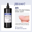 JOUS Custom Logo Base Coat HEMA Free TPO Free Eco-Friendly Fast Drying Gel Polish 15ml Long-Lasting UV Soak Clear Rubber Base