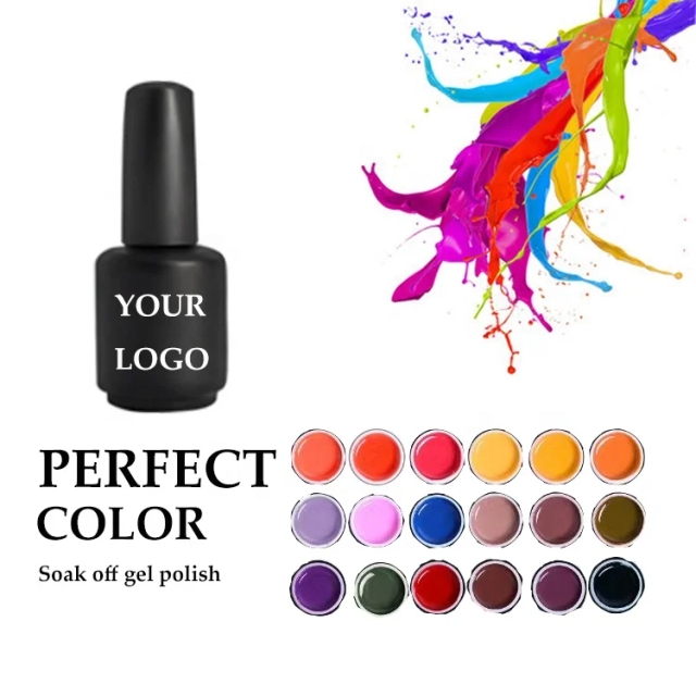 JOUS OEM Professional Pure White High Gloss Gel Polish for Nail Art Base with Excellent Leveling Easy Application & Salon Grade