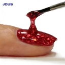 JOUS Vibrant Glitter Gel Polish with High Density Sparkle & Dazzling Starry Night Effect for Professional Nail Art and Salon Use