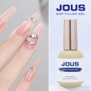 JOUS Professional Resin Fast Drying No Wipe Nail Glue for Rhinestone Gap Filling Reinforcement High Transparency Strong Sealant