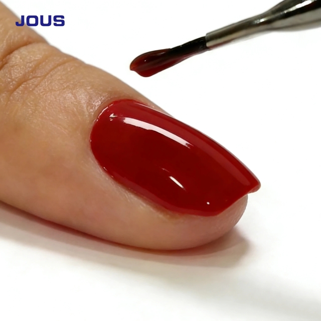 Red Crackle Gel for Nail Art 60s Fast Crack Effect Gel with Color Mixable Formula Creates Unique Cracked Texture & Edgy Design