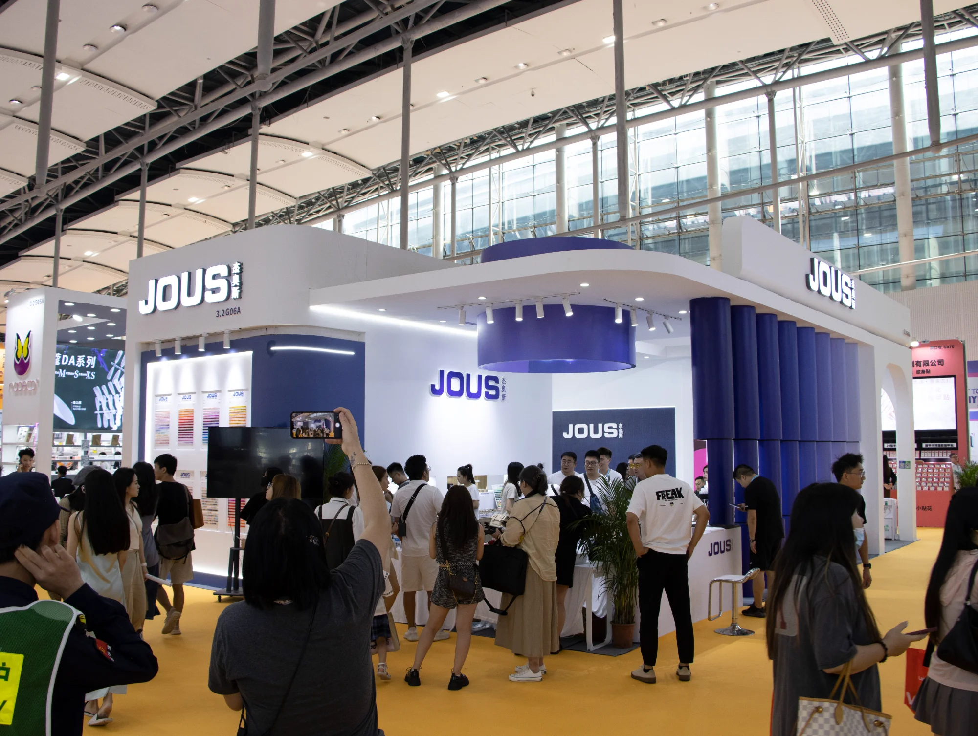 OEM ODM nail gel manufacturer exhibition for salon brands